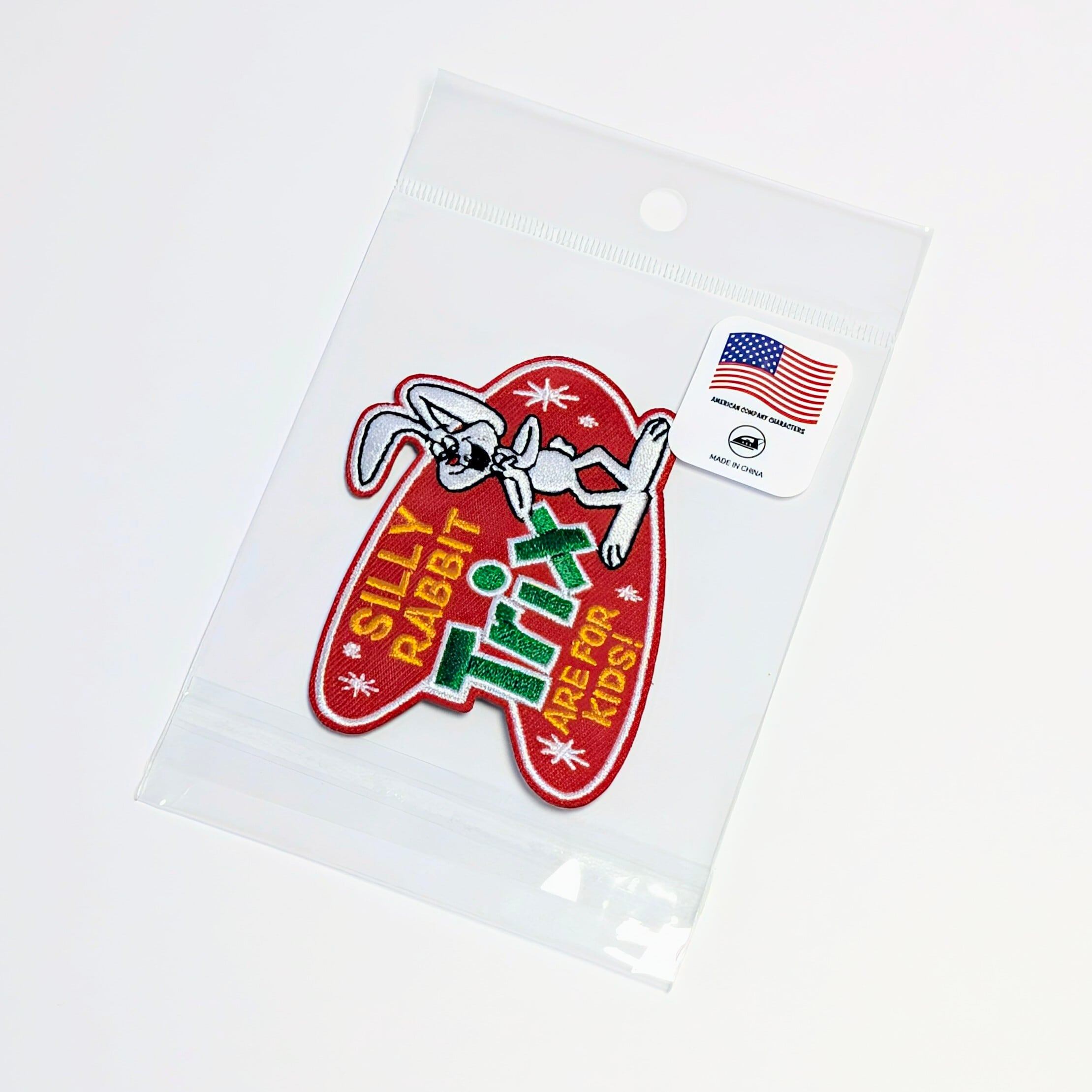 送料無料! ★刺繍アイロンワッペン★【 Trix Rabbit(トリックス・ラビット)】ゼネラル・ミルズ / ワッペン / PATCH〚アメリカン雑貨 アメトイ〛