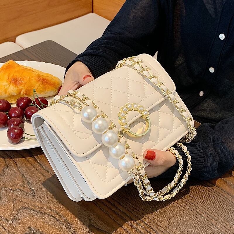 ミニチェーン スクウェア メッセンジャーバッグ ミニバッグ Tiancai_Wing_Bag79417301174