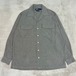 “Size M” Polo Ralph Lauren “STEWARD” Rayon Houndstooth Open Collar Shirt