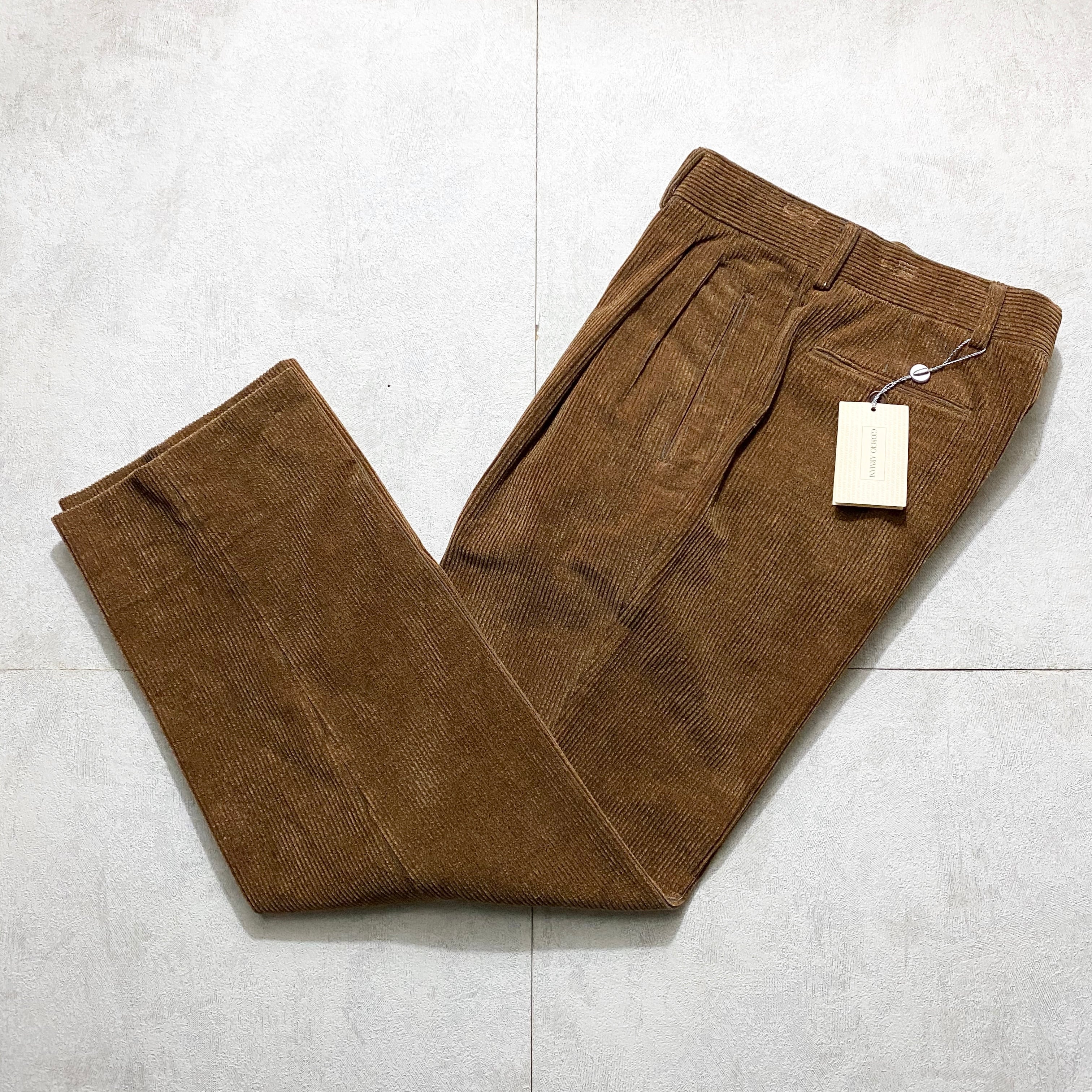 vintage GIORGIO ARMANI corduroy pants | NOIR ONLINE