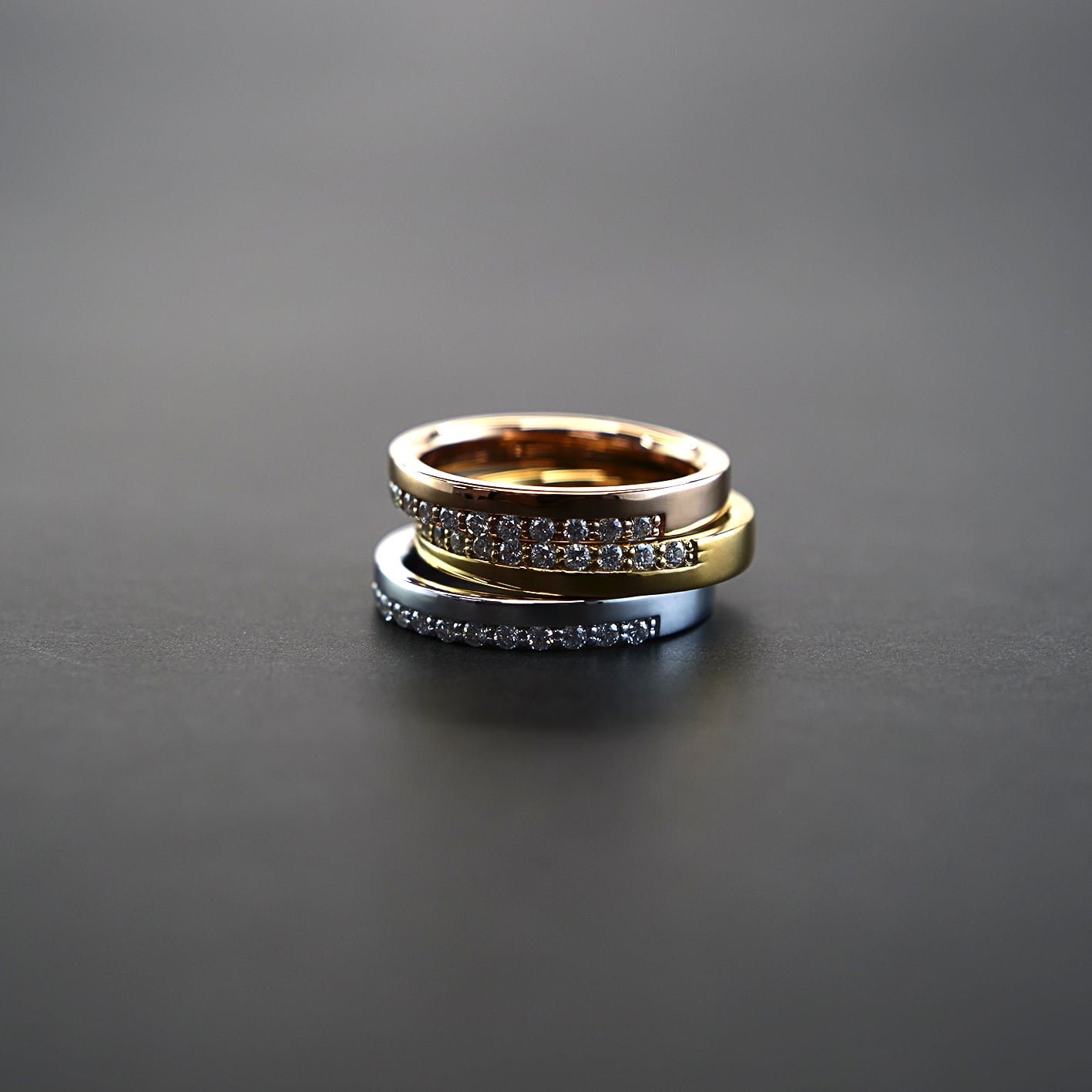 【選べるカラー / シルバー 結婚指輪 マリッジリング】SV925 モアサナイト 結婚指輪 シルバー マリッジリング ペアリング モアッサナイトシリーズ006