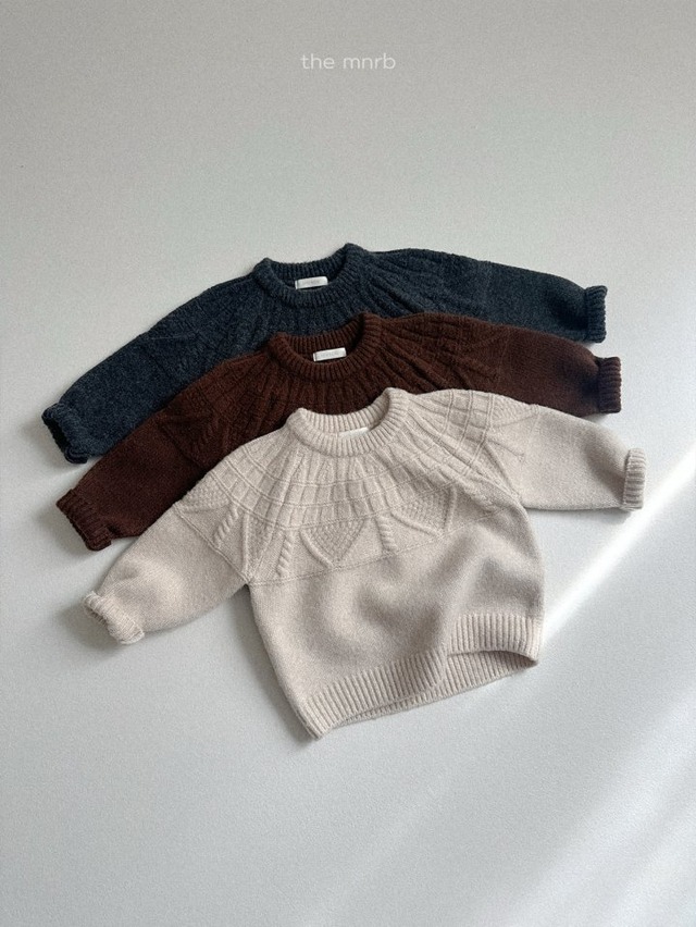 minirobe25wn_Cable Knitwear