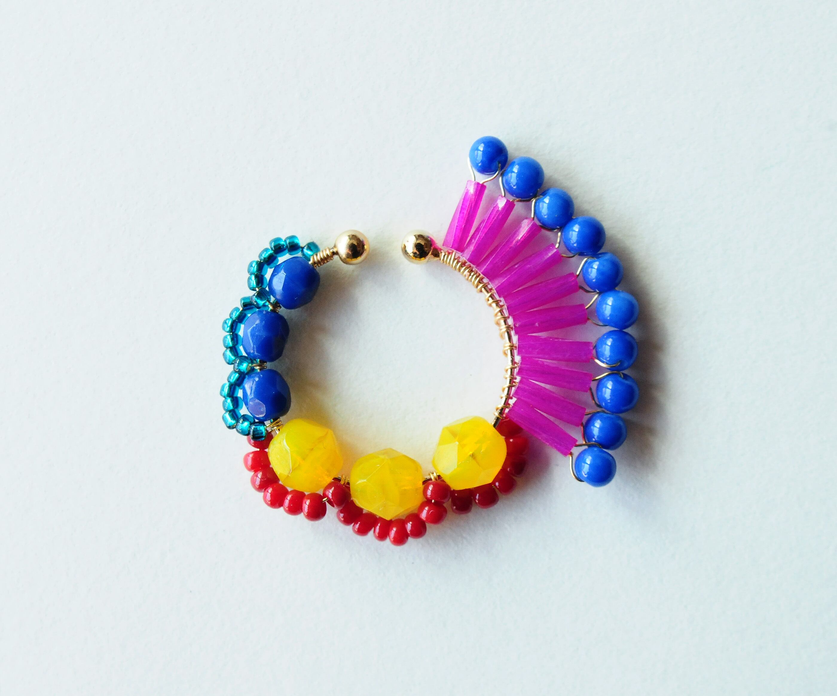 ＜Rollo～イロヅクビジュー～＞イヤーカフ『 ハミングバード/hummingbird 』<36>