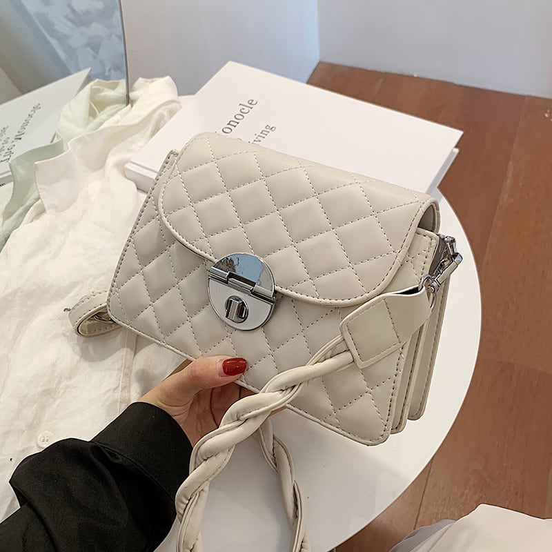 Shangxinスモールバッグレディースバッグ2020新しいトレンディなファッションワンショルダーメッセンジャーバッグバージョンのワイルドダイヤモンドチェーン脇の下バッグ Tiancai_Wing_Bag2588376