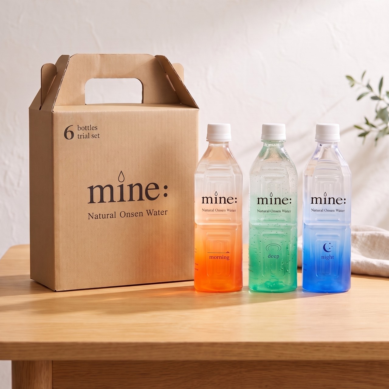 【お一人様2個限り】mine: trial set 6bottles