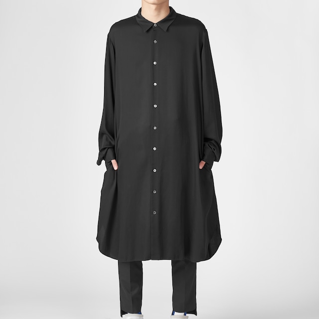 MENS LONG SHIRTS ／BLACK