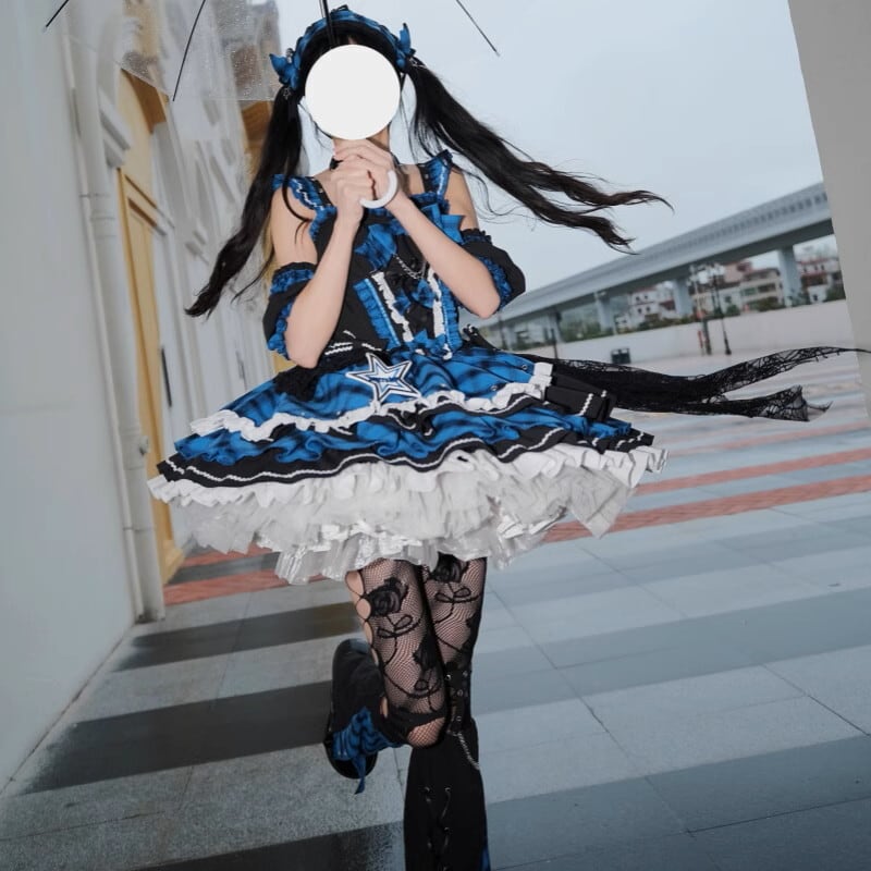 アイドルチェック柄衣装 レッド ステージ衣装 生誕祭 ドール