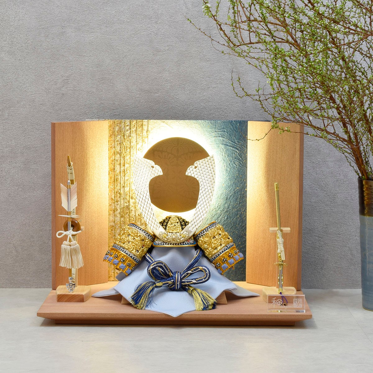 兜飾り【北斗】Hokuto|おしゃれ|モダン|コンパクト|五月人形|端午の節句|今どき