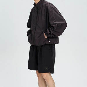 シンプル速乾ダブルジップブルゾン　0821