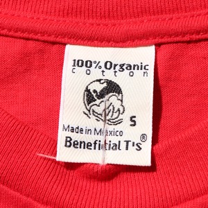 新品 S Patagonia ベネフィシャル Tシャツ パタゴニア 赤 無地