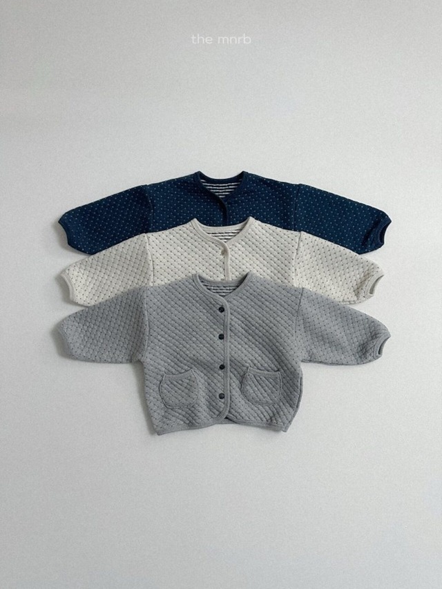【予約】minirobe Clover cardigan