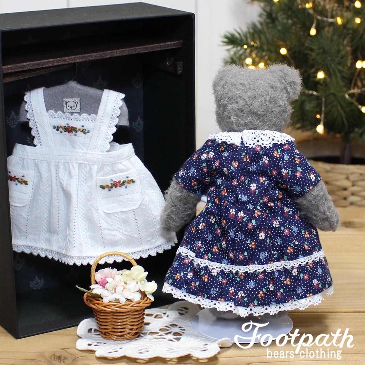 Vsb-0034 Alice gray bear set