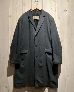 【a.k.a.C.a.k.a vintage】50's “Aquascutum” Vintage Chesterfield Coat