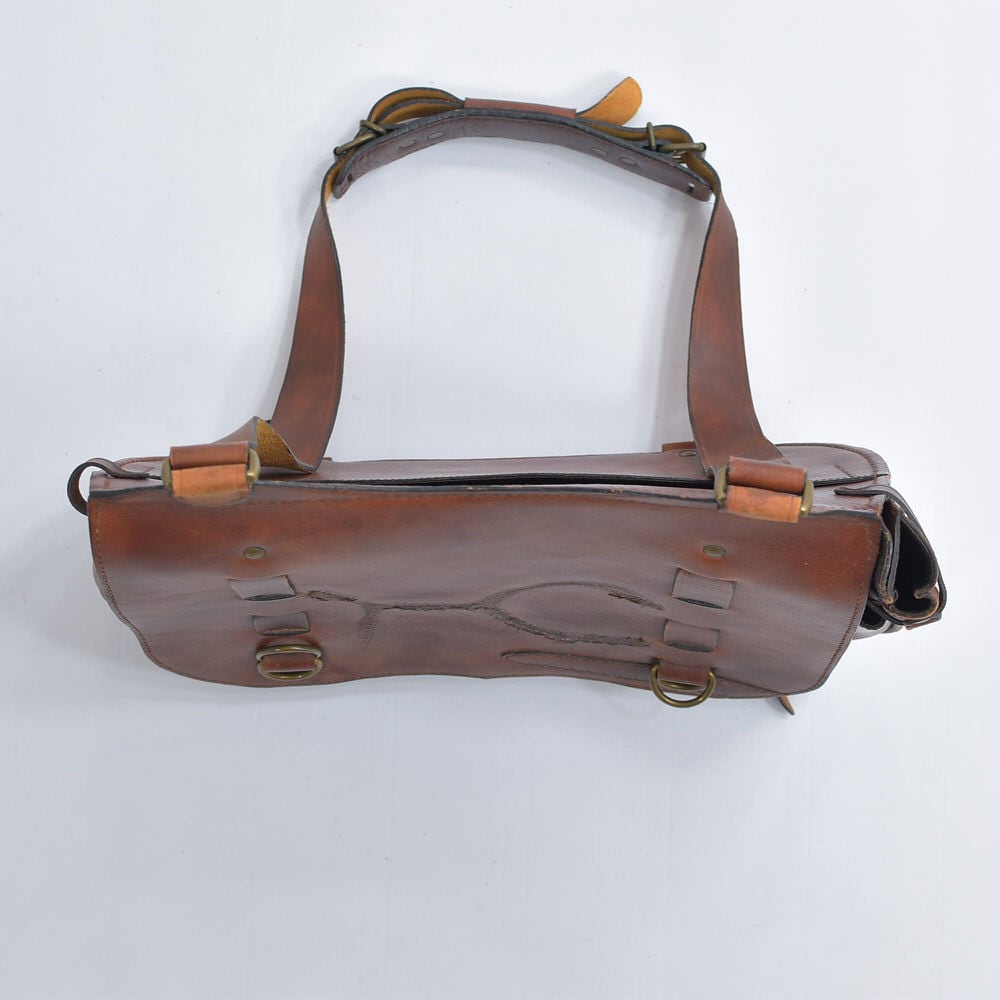 Vintage 2WAY レザーバッグ ショルダーバッグ バックパック 本革