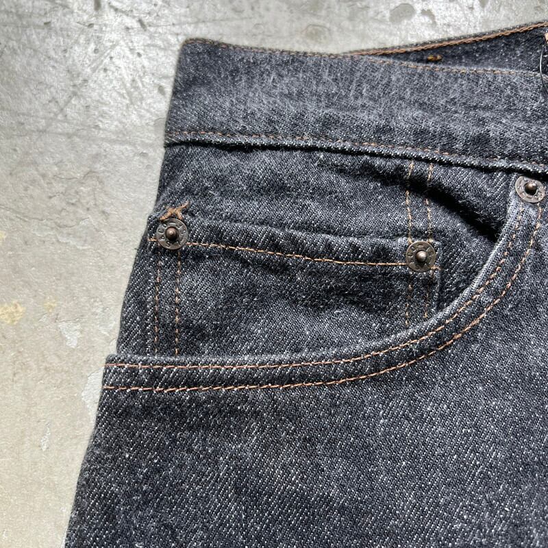 80's~ Levi's リーバイス 501-0658 先染めブラックデニム グッド 80's~ Levi's リーバイス 501-0658 先染めブラックデニム グッド