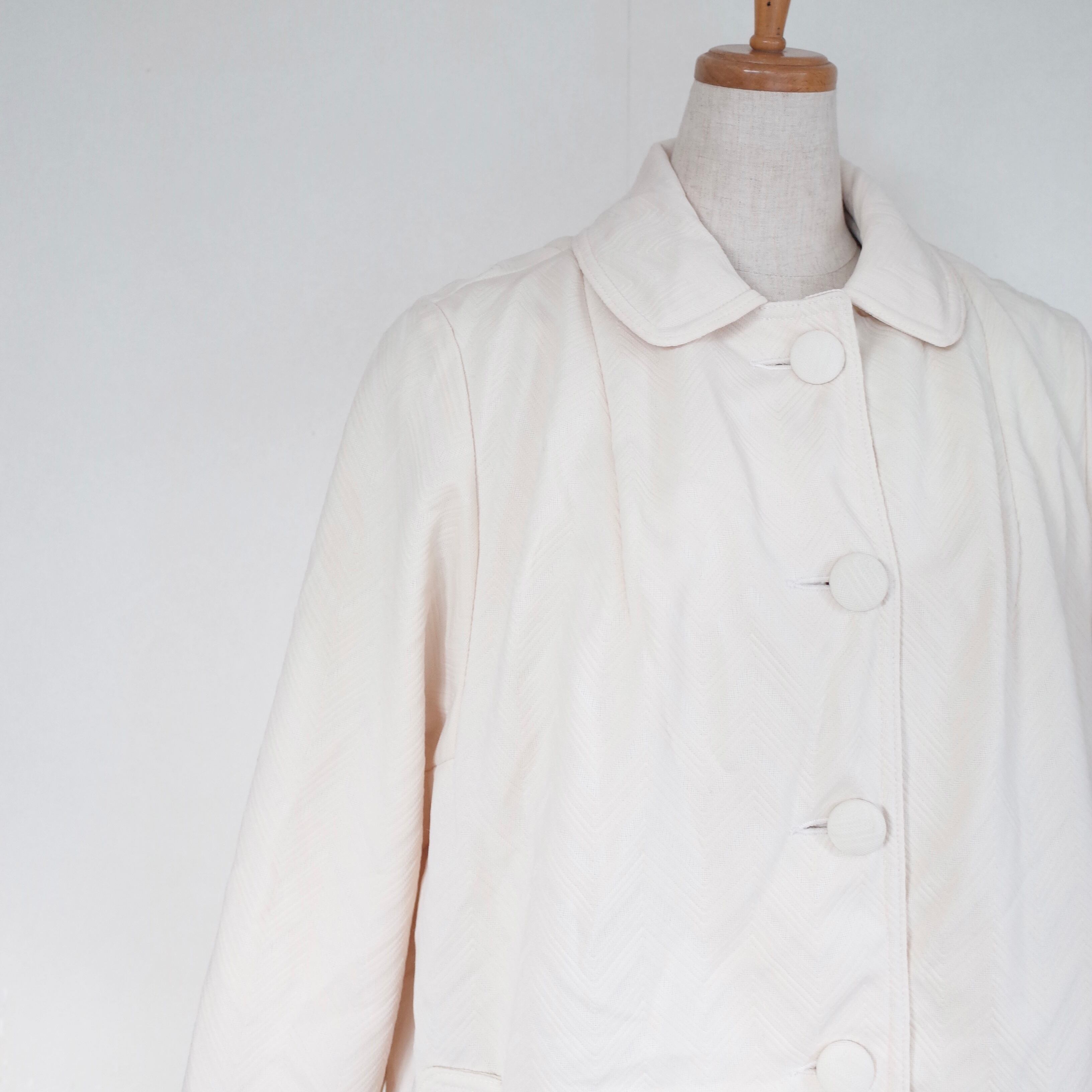 Herringbone all weather coat