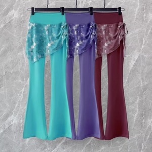 Flow Skirt Layer Flare pants【4colors】2765