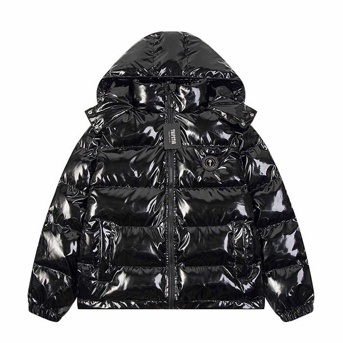 90s OLD STUSSY/Down Jacket/紺タグ/L/ダウンジャケット/刺繍ロゴ