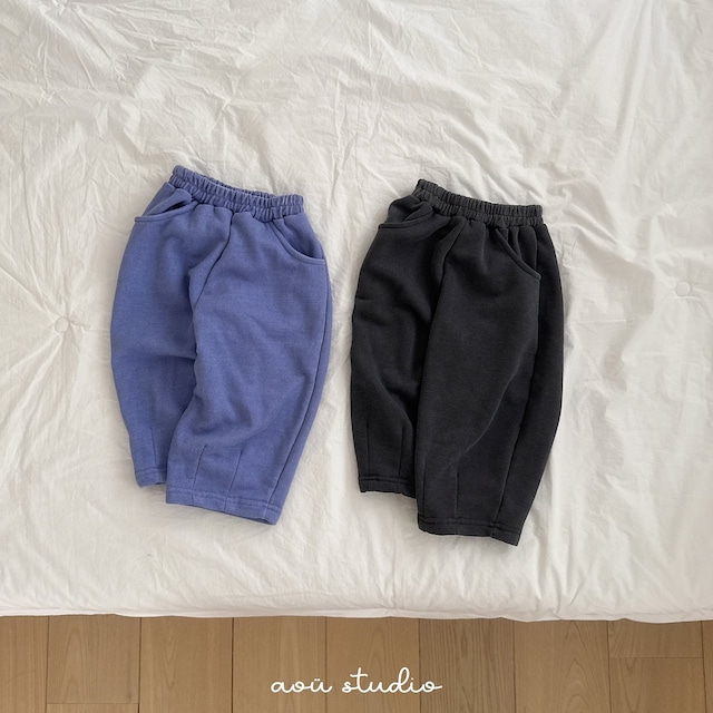 【取寄】aou|pigment pants|ピグメントパンツ|XS-L|toddler|26 autumn