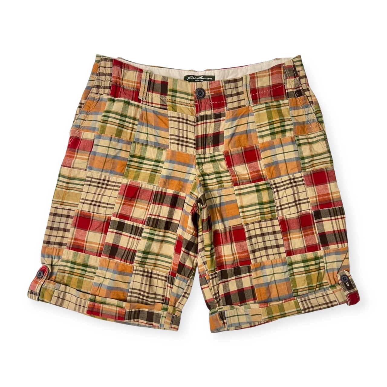パッチワーク Eddie Bauer エディーバウアー ハーフパンツ ショートパンツ/マルチ メンズ