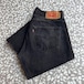 Levi’s / 501-0660 black denim pants size 34×30