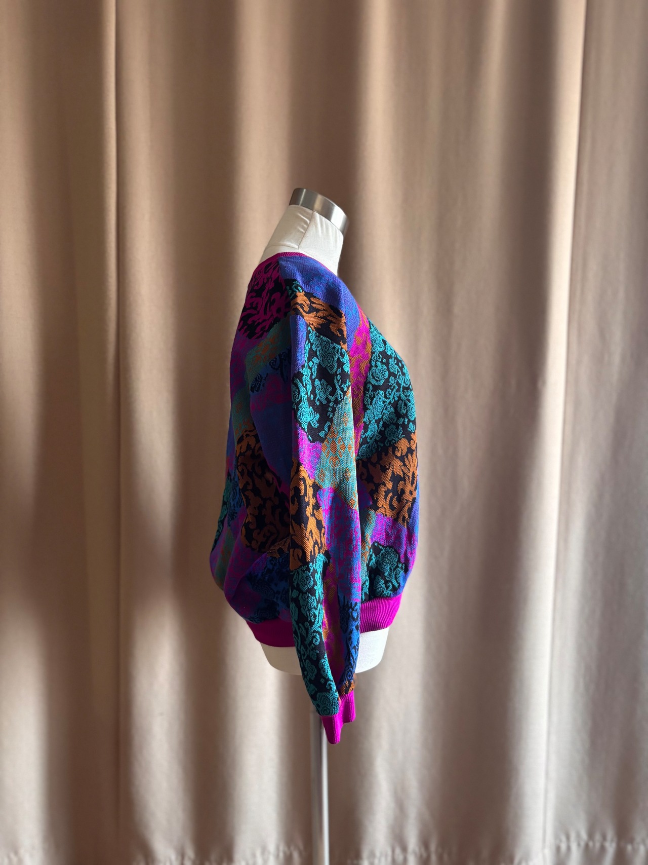 geometric art design knit-5119-12