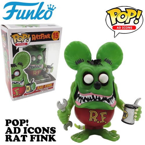 POP! ICONS VINYL FIGURE  RAT FINK GREEN 【FUNKO】ラットフィンク