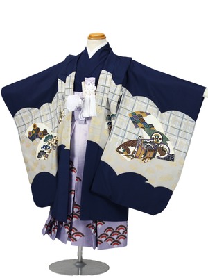 5歳男の子【かんたん着付け】AO1212