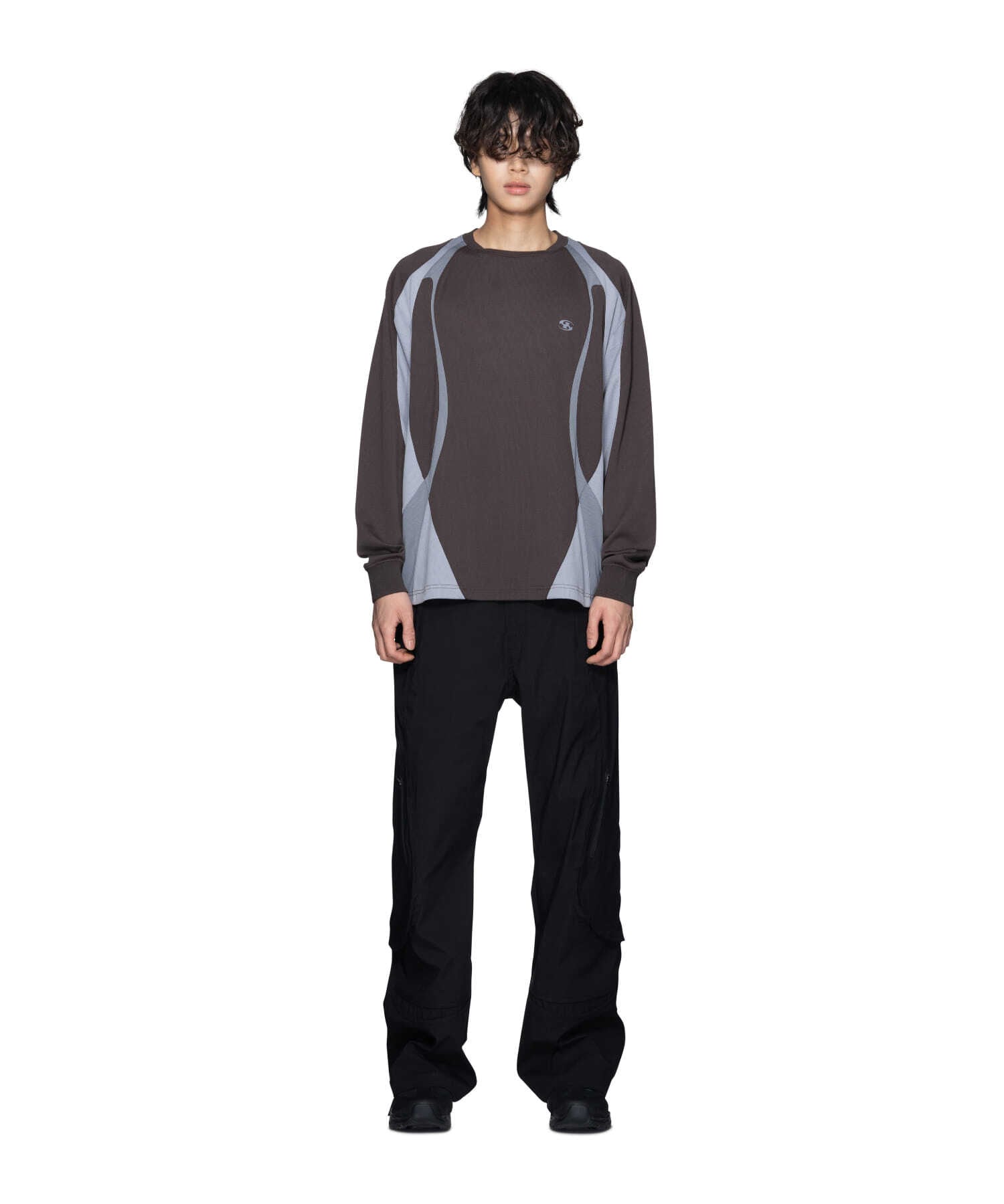SAN SAN GEAR] 23FW COVERING POCKET PANTS BLACK 正規品 韓国ブランド 
