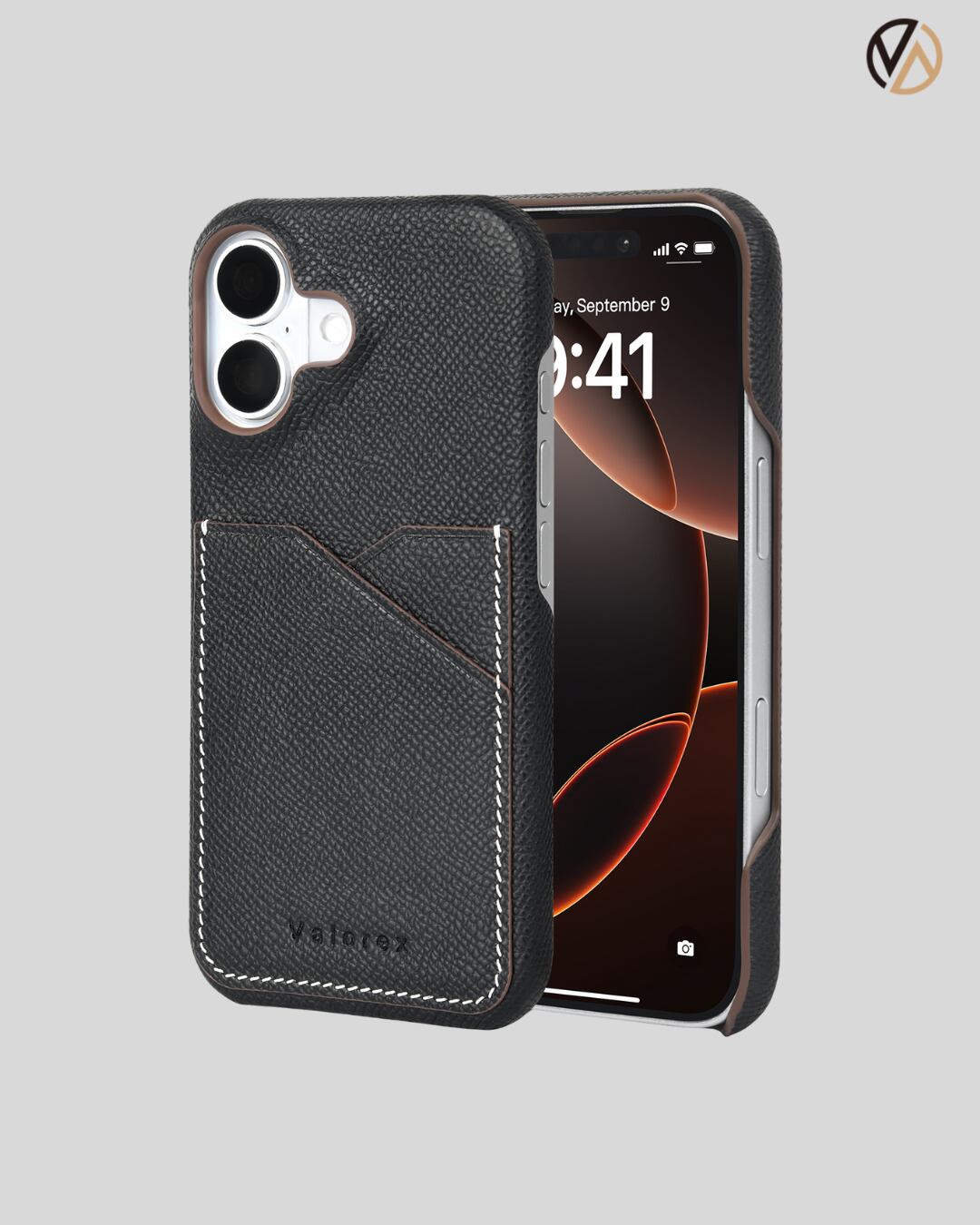 【iPhone 17シリーズ】バックカバー型ケース エプソン ブラック
