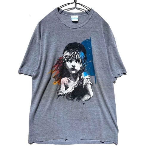 【Les Miserables】Vintage Les Miserables Promotional T-Shirt【1986s】Vintage Print T-Shirt