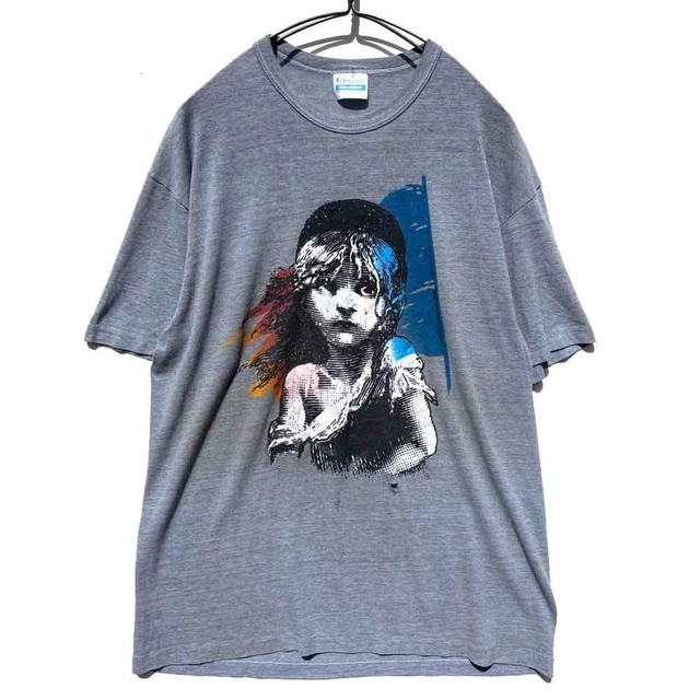 【Les Miserables】Vintage Les Miserables Promotional T-Shirt【1986s】Vintage Print T-Shirt