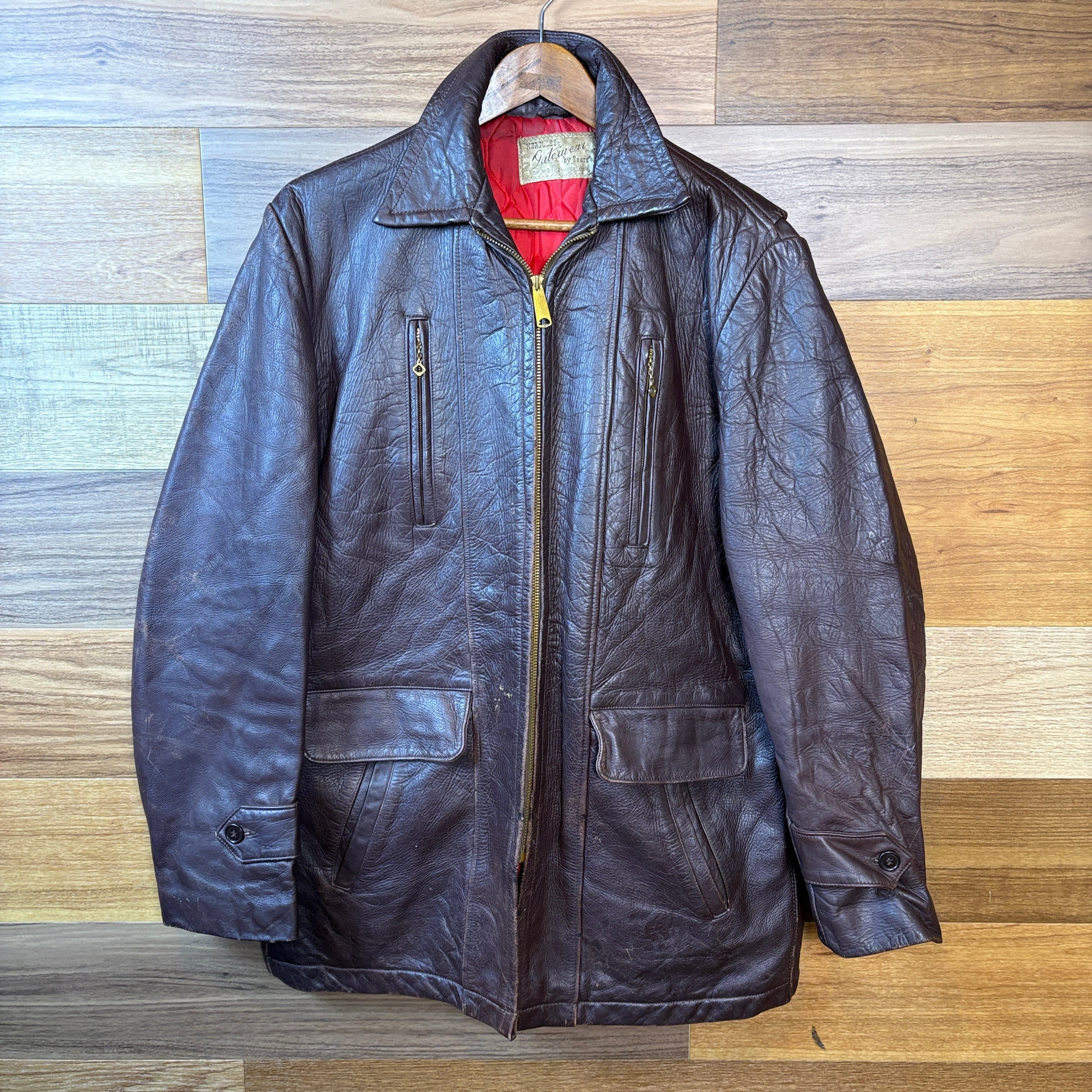 60s HERCULES STEREHIDE ヘラクレス ステアーハイド レザー コート 