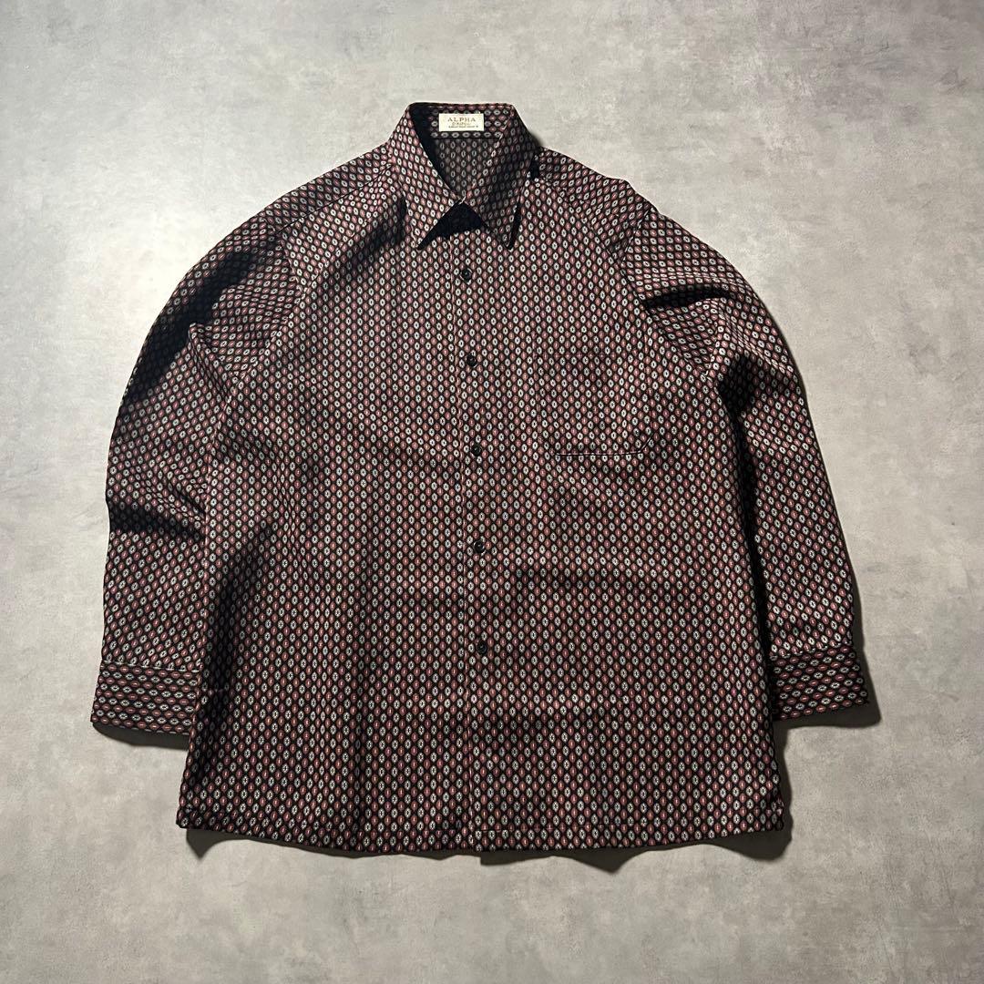 Vintage Japanese Pattern Retro Shirt