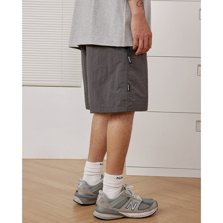 ★RETRO LOOSE STRAIGHT HALF LENGTH PANTS　　　A0650