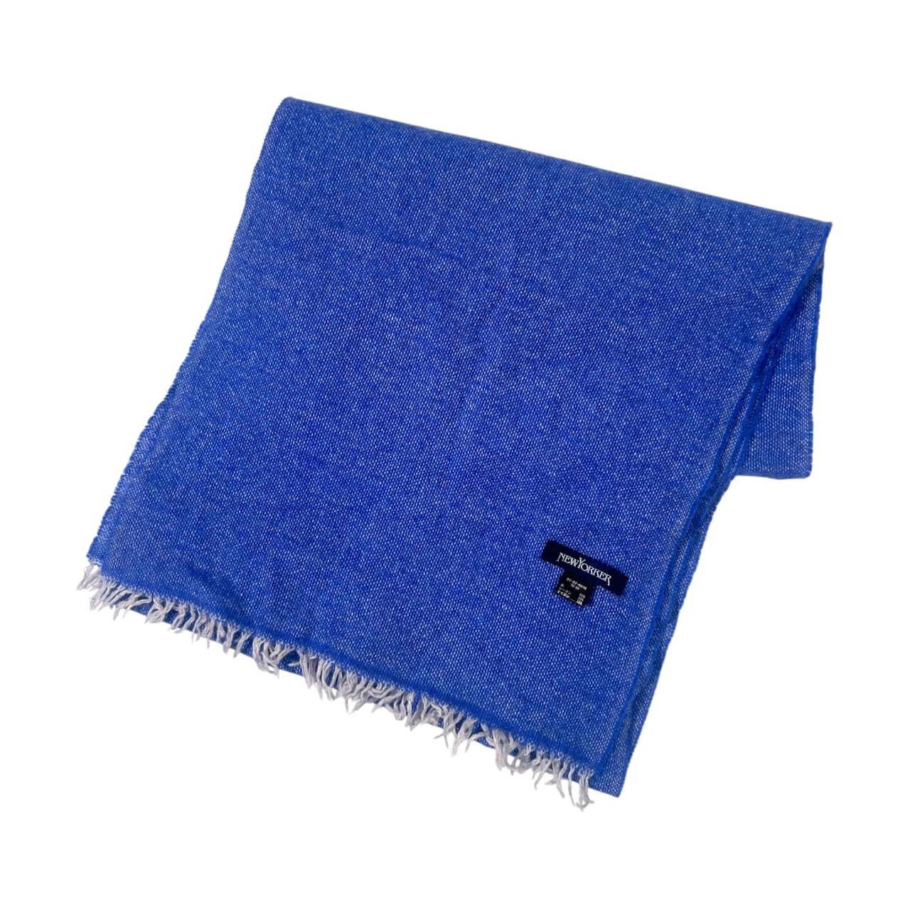 NEW YORKER ニューヨーカー イタリア製 ストール ブルー