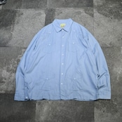 cuba long sleeve shirt aqua