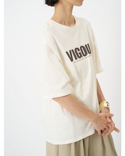 【CHIGNON】"VIGOR"プリントTee 8461-102