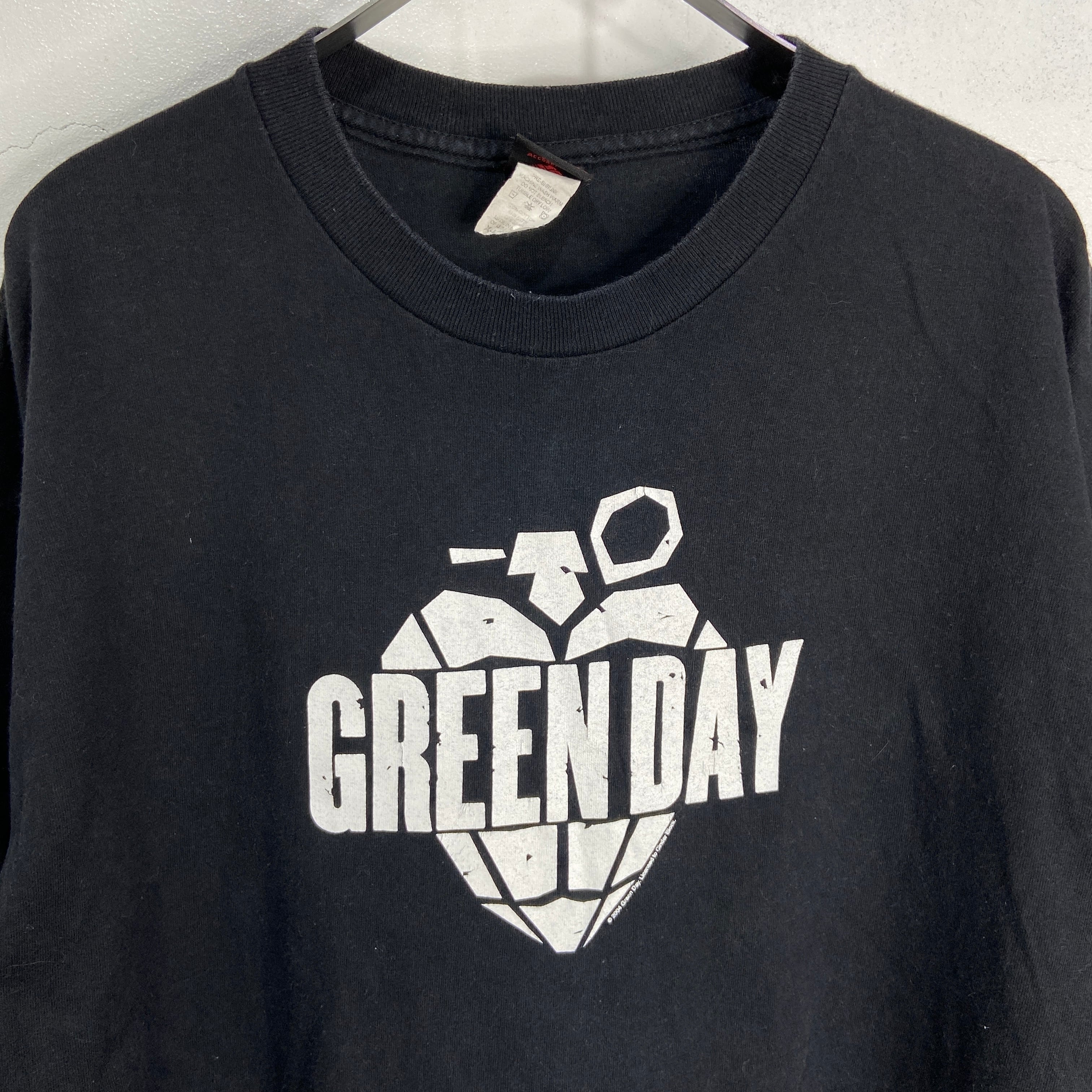 00s GREEN DAY グリーンデイ バンドTシャツ 黒 ロックT | 古着屋 Uan
