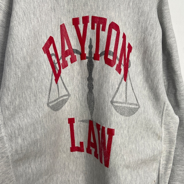 90s チャンピオン　リバースウィーブ　カレッジスウェット　天秤　ロースクール