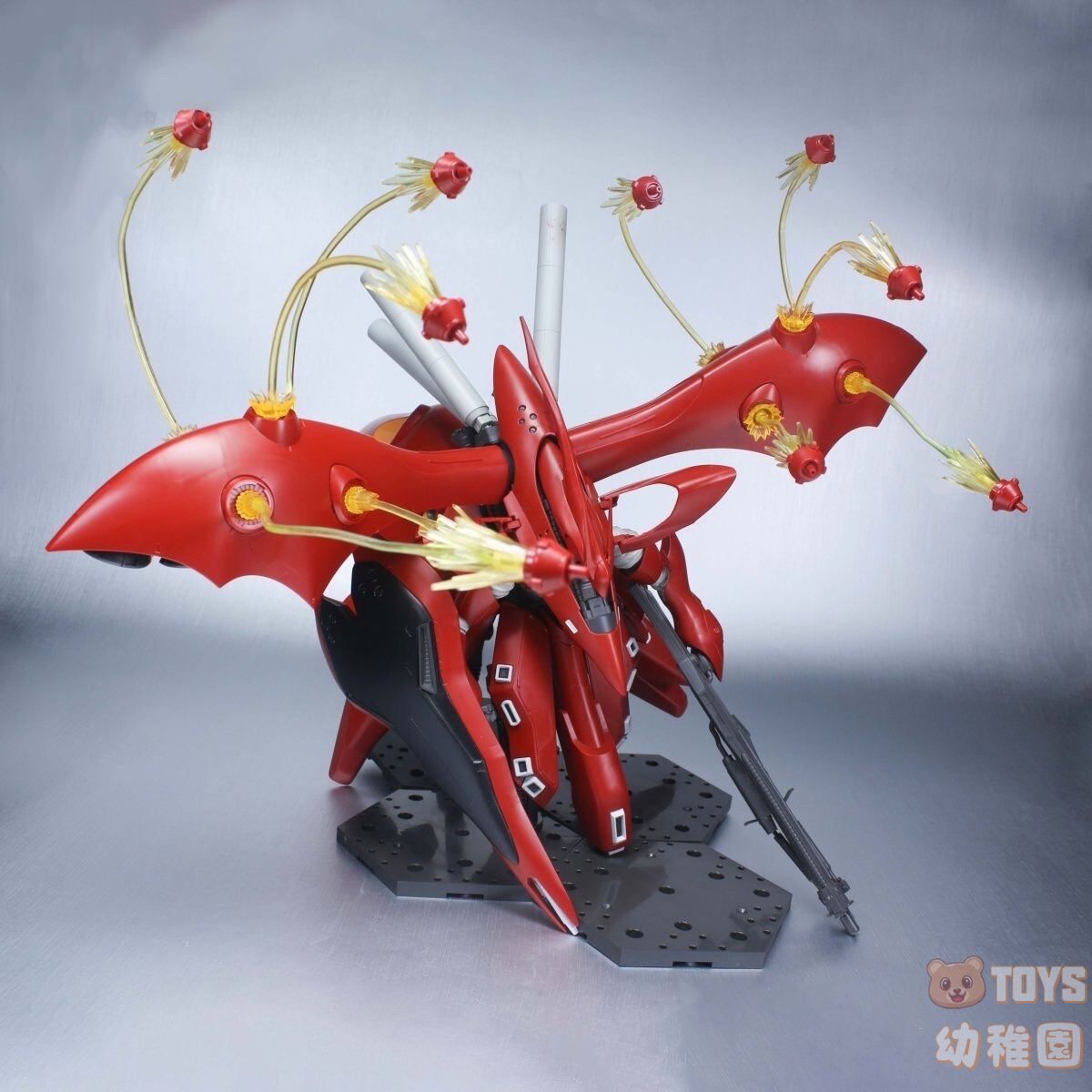 NWS】1/144 HG ナイチンゲール 用 エフェクトパーツ 拡張セット 改造