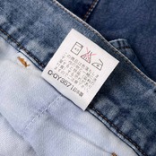 90s KENZO JEANS ケンゾー ツータック デニム ハーフパンツ ショートパンツ 88cm/インディゴ メンズ ビンテージ