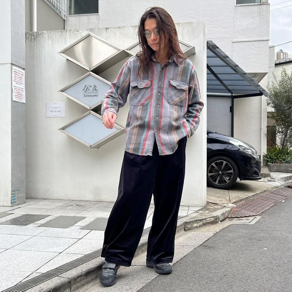 FIVE BROTHER Vintage Heavyweight Cotton Flannel Shirt [1980s-] | beruf