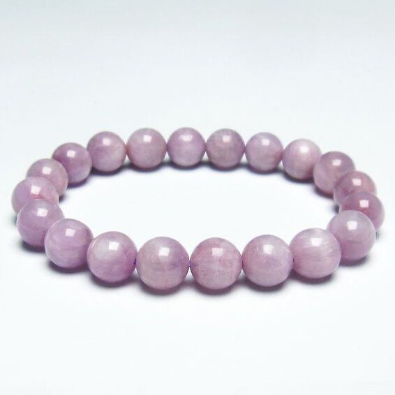 クンツァイト ブレスレット 9mm ミルキークンツァイト [M便 1/10] 111-19717