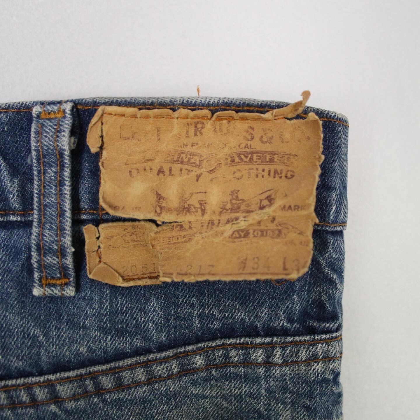 1980's vintage levi's 517 フレアデニムパンツ made in USA【CU 1980's vintage levi's 517 フレアデニムパンツ made in USA【CU