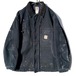 [Carhartt - Made In Mexico] Vintage High Aged Black Duck Traditional Coat [2006s] Vintage Traditional Coat