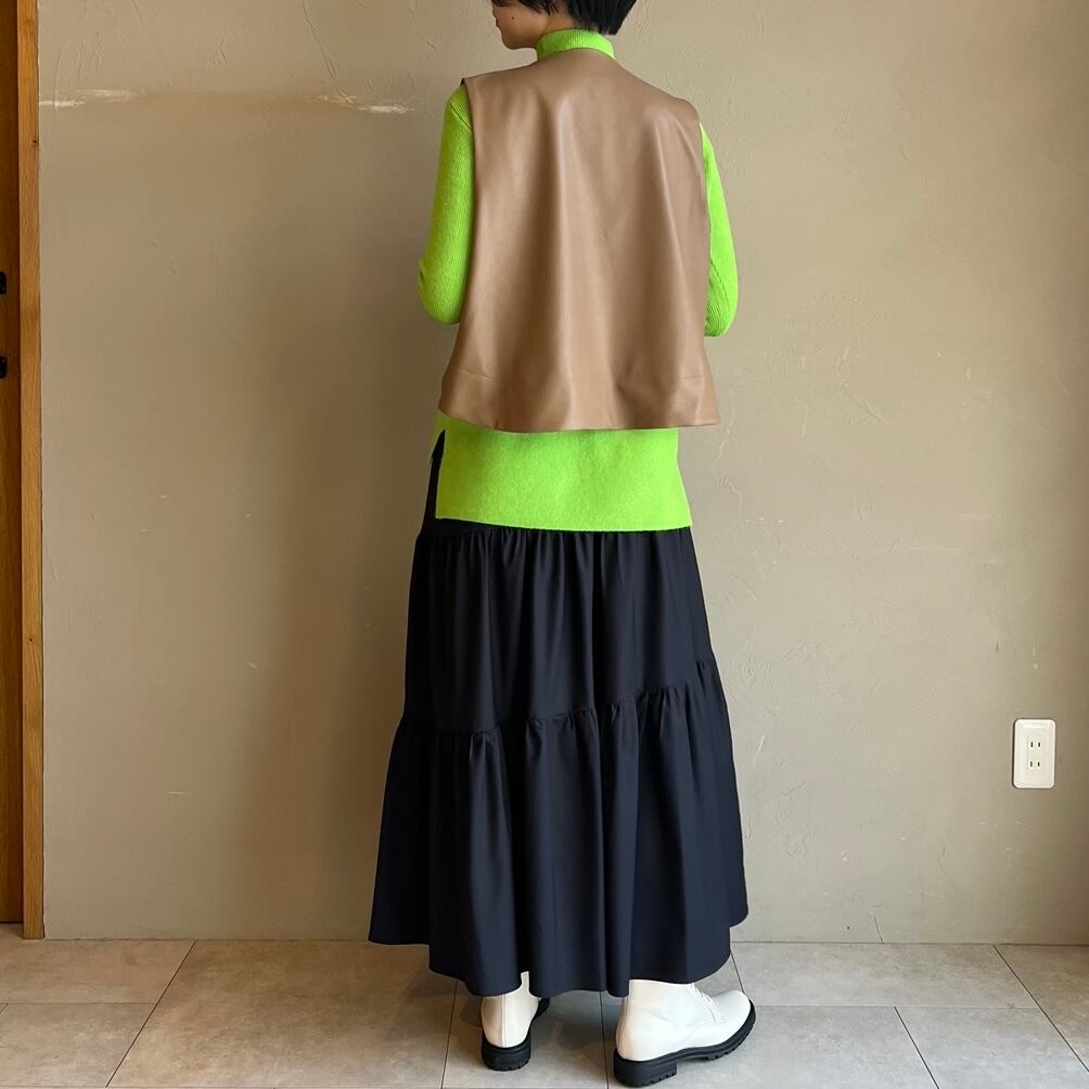 CYAN TOKYO 】ヴィーガンレザーZIPベスト | valance 福井｜レディース