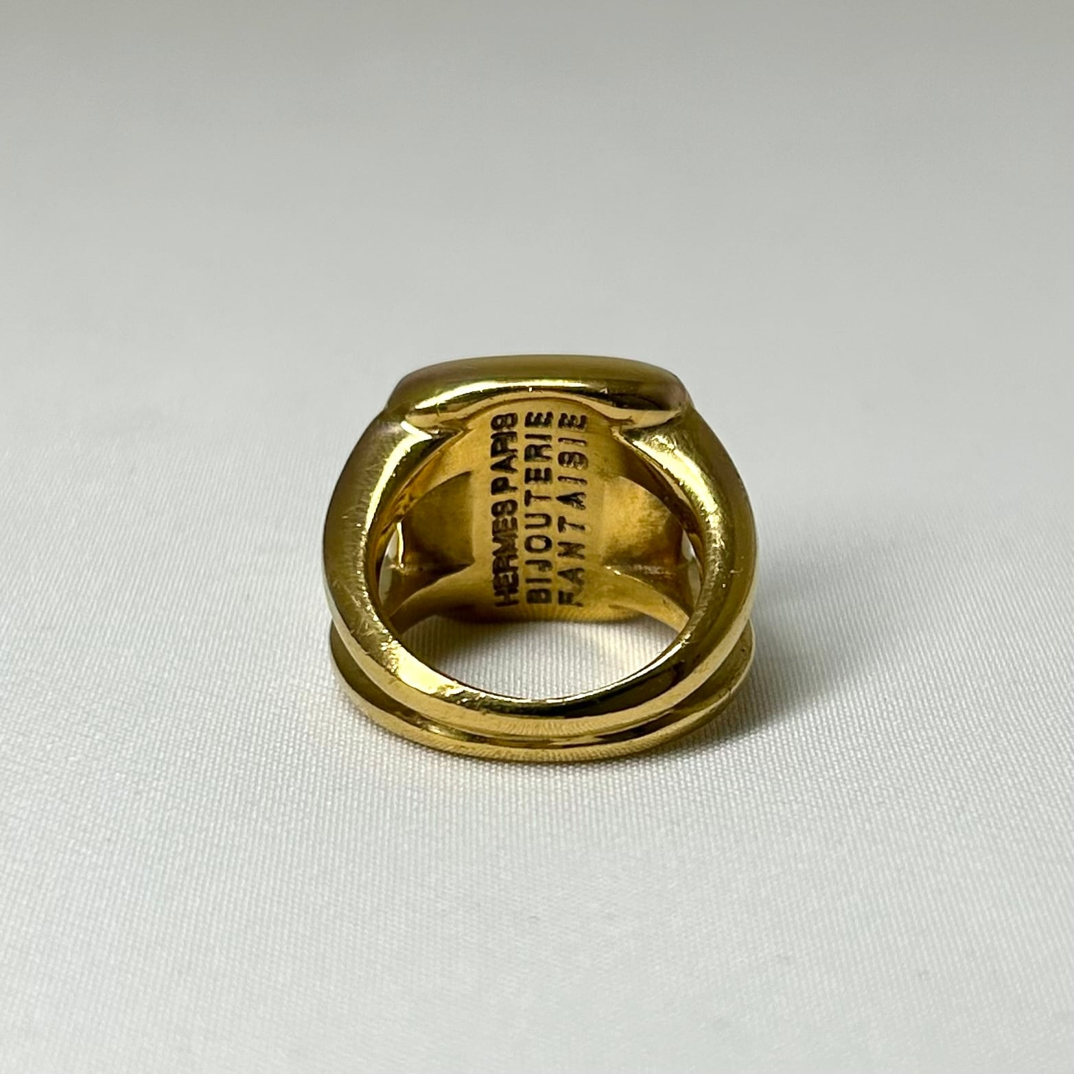 ⚪︎HERMES エルメス セリエ インターロッキング リング 925 12号