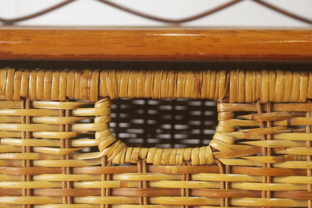 ラタン 籐家具 チェスト タンス 箪笥 ランドリー 収納 ナチュラル