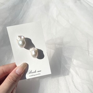 【113】バロック パール ピアス